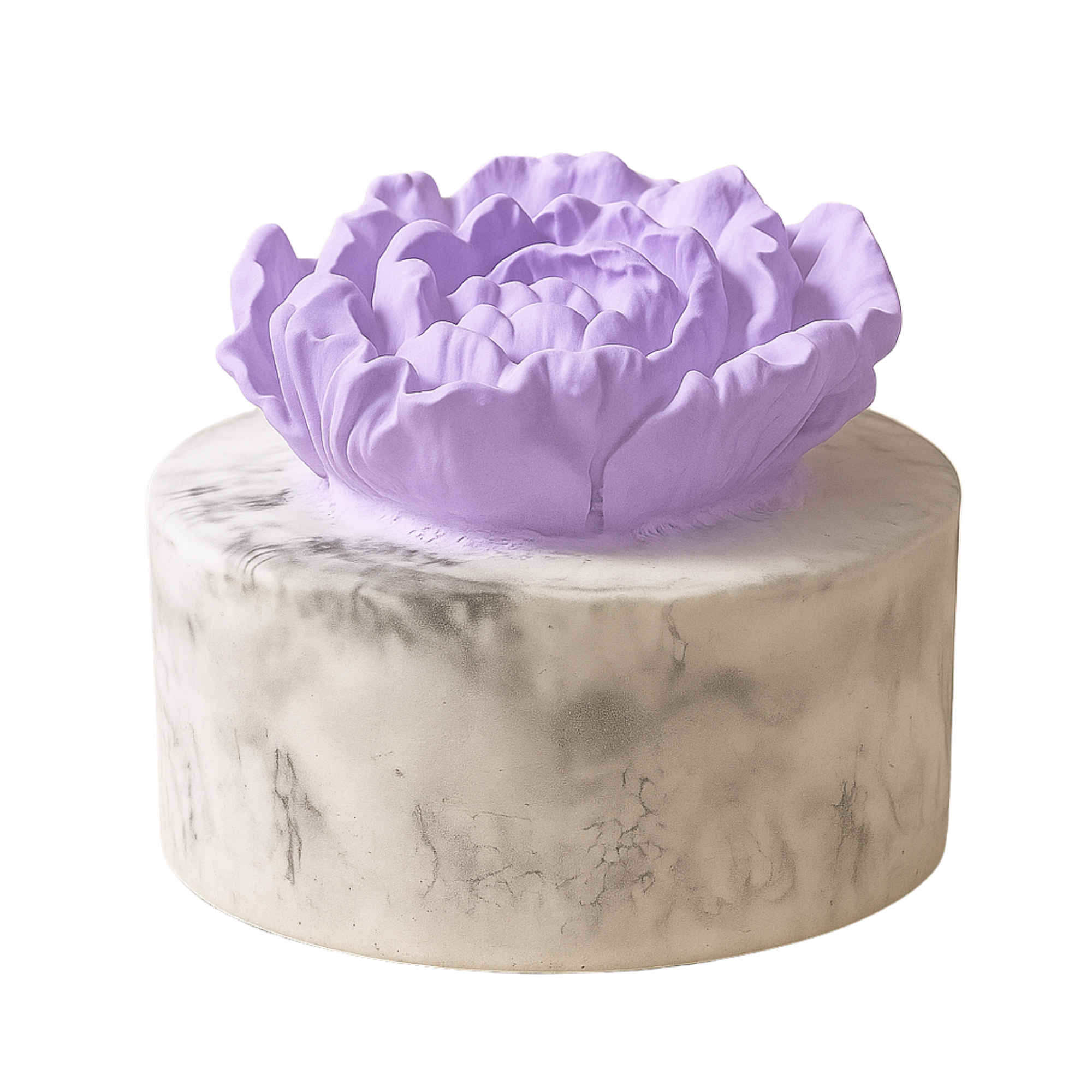 Aroma Geursteen Bloem Cadeauset – Handgemaakte Diffuser met Olie