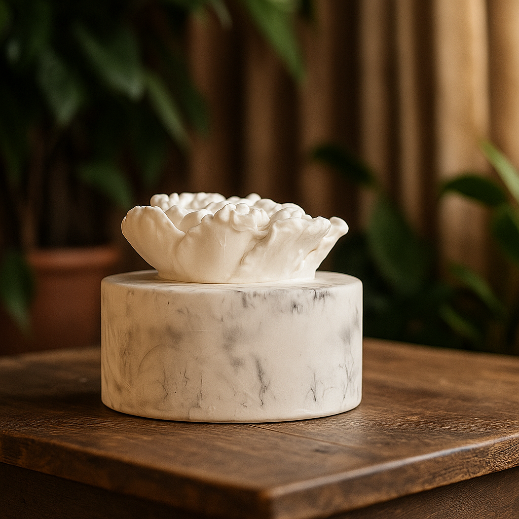 tendrust met de Aroma Geursteen Bloem Cadeauset